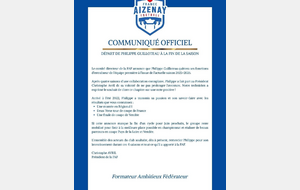 Communiqué officiel